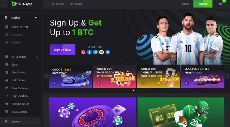Exploring the Allure of BC.Game Casino BY