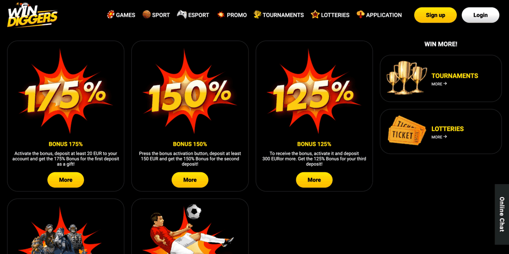 Win Diggers Online Casino Testimonial|Should You Play Below?
